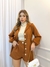 CONJUNTO LINHO AGATHA - MARROM