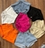 SHORT CLOCHARD - PRETO