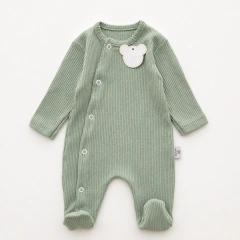 ENTERITO BEBE WAFLE VERDE