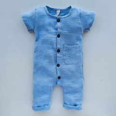 ENTERITO DE BABY COTTON CELESTE AERO