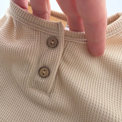 CONJUNTO BEBE WAFLE BEIGE - comprar online