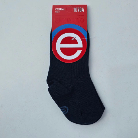 MEDIAS ELEMENTO COLEGIAL 1/2 CAÑA AZUL