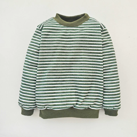 BUZO NIÑO DARLON MIL RAYAS VERDE - comprar online