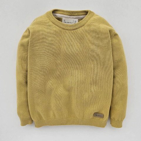 Sweter Bossa 100% algodón Mostaza - comprar online