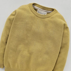 Sweter Bossa 100% algodón Mostaza - Pequeño Panda