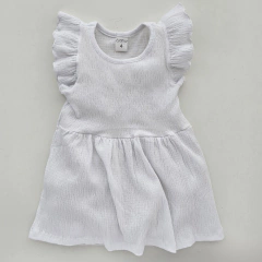 VESTIDO NIÑA BAMBULA BLANCO