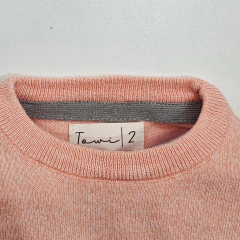 Sweater Mouline Redondo Coral - comprar online