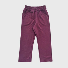 PANTALON RECTO NIÑO RUSTICO BORDO - comprar online