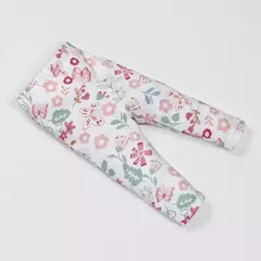 LEGGING BEBE FLOWER NATURAL en internet