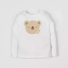 CAMISETA BEBE OSITO NATURAL - comprar online