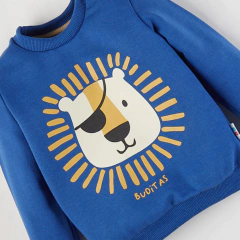 BUZO BEBE LIO PIRATA AZUL - comprar online