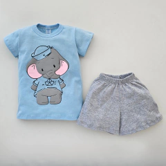 CONJUNTO BEBE SHORT Y REMERA FANTITO