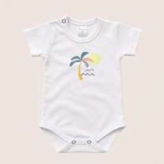 BODY M/C ALGODON Con Lycra Blanco SUMMER