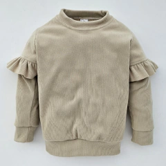 BUZO NIÑA MORLEY VOLADOS BEIGE - comprar online