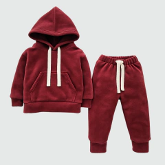 CONJUNTO PLUSH CAPUCHA BORDO - comprar online