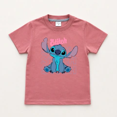 REMERA NIÑA PIMA ROSA VIEJO STICH