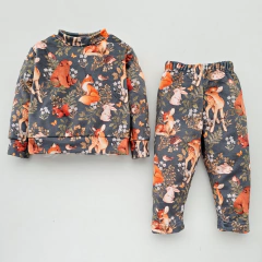 CONJUNTO PLUSH BEBE TARDE OTOÑAL - comprar online