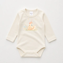 BODY M.L INTERLOCK PIMA VAINILLA CARACOL