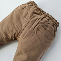 PANTALON CORTE CHINO BEBE GABARDINA CAMEL en internet