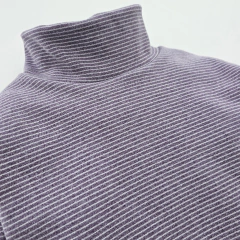 POLERA DARLON VELVET RAYADA LILA en internet