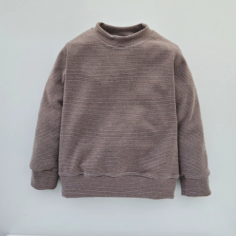 BUZO NIÑO DARLON PREMIUM RAYADO CHOCOLATE - comprar online