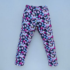 CALZA NIÑA FLW AZUL