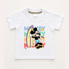 REMERA BEBE PIMA BLANCA MICKY
