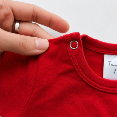 BODY M/C ALGODON Con Lycra ROJO - comprar online