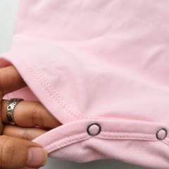 BODY M/C ALGODON Con Lycra ROSA - comprar online