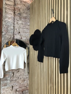 Top polerita blanco SOFT - TanFlora LEGGINGS & CO