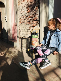 LEGGINGS PEQUEÑA ROSA - TanFlora LEGGINGS & CO