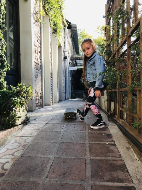 LEGGINGS PEQUEÑA ROSA