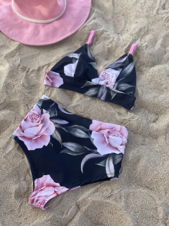 Dúo Top Cómodo y Calzón ROSA - comprar online