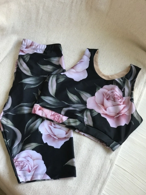 Dúo TOP & BIKER ROSA