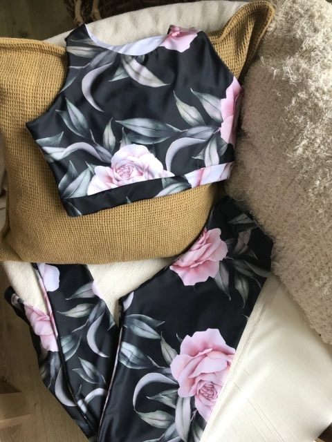 Dúo Top & Leggings ROSA