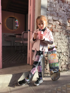 LEGGINGS PEQUEÑA ROSA - comprar online