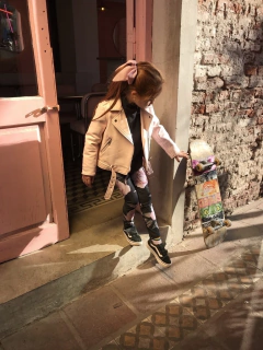 Imagen de LEGGINGS PEQUEÑA ROSA