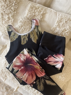 Dúo TOP & LEGGINGS DEPORTIVA FLORA - tienda online