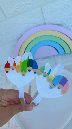 Tiara Escolar Colorir - comprar online