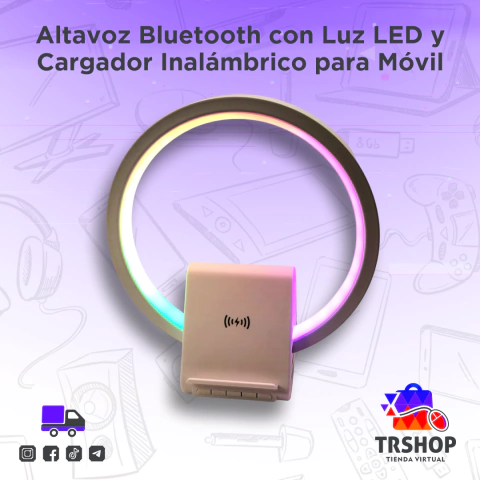 Altavoz Bluetooth y Carga Inalámbrica BT 256
