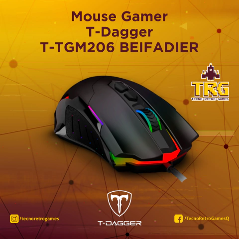 Mouse Gamer T-Dagger T-TGM206 BEIFADIER