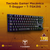 Teclado Gamer Mecanico T-Dagger T-TGK315 BORA RGB DUST RED