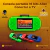 CONSOLA PORTABLE 16 BITS ALIEN PXP3 VARIOS COLORES CON CONECTOR A TV