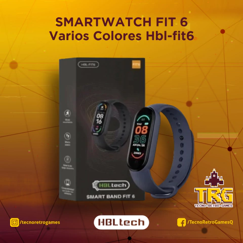 Smartwatch Fit 6 Varios Colores Hbl-fit6