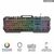 Teclado Gamer Trust de Metal con LED de Arco Iris GXT 853 Esca en internet