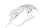 Mouse Gamer Aquila Air Profesional 16000 DPI Blanco Mate - VSG en internet