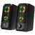 Parlantes 2.0 Sg-265 Rgb 6w Stereo Usb + Plug Potencia - tienda online