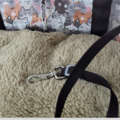 Bag Pet Estampa Gatos Vivi For Pets