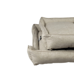 Cama Retangular Pet Bege Fendi Mescla Vivi For Pets na internet