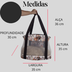 Bag Pet Estampa Gatos Vivi For Pets - loja online